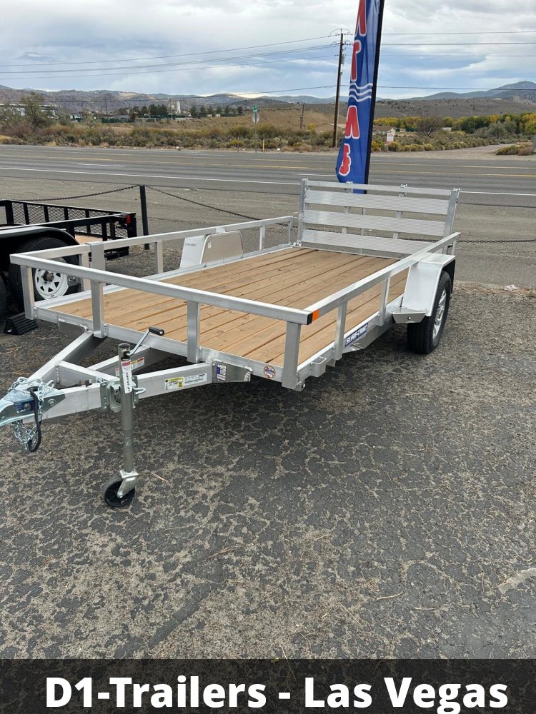 6 x 12 Aluminum Tube Top Utility, 3K Idler