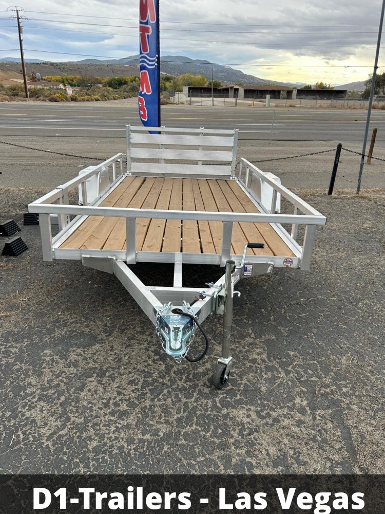 6 x 12 Aluminum Tube Top Utility, 3K Idler