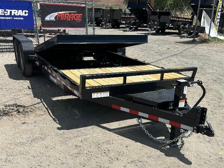 7x18+4 Sure Trac 14k Tilt Deck Trailer