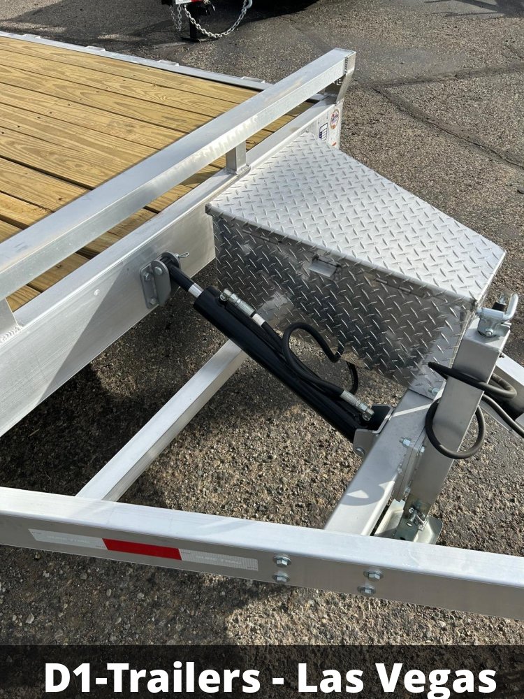 7x18 Sure-Trac Aluminum Power Tilt Trailer (7K GVWR) - For Sale in Nevada