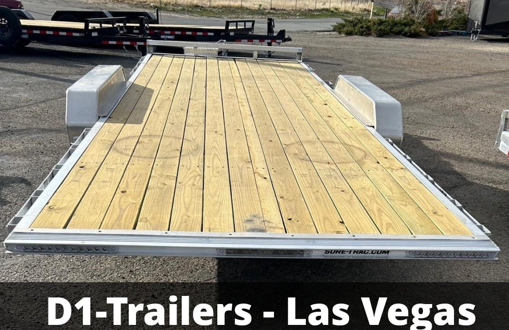 7x18 Sure-Trac Aluminum Power Tilt Trailer (7K GVWR) - For Sale in Nevada