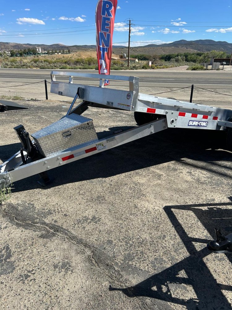 7x18 Sure-Trac Aluminum Power Tilt Trailer (7K GVWR) - For Sale in Nevada