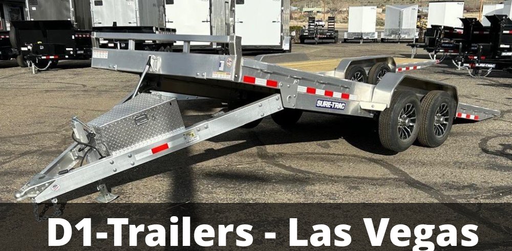 7x20 Sure-Trac Aluminum Power Tilt Trailer - 10K GVWR | Winch-Ready with Heavy-Duty Upgrades