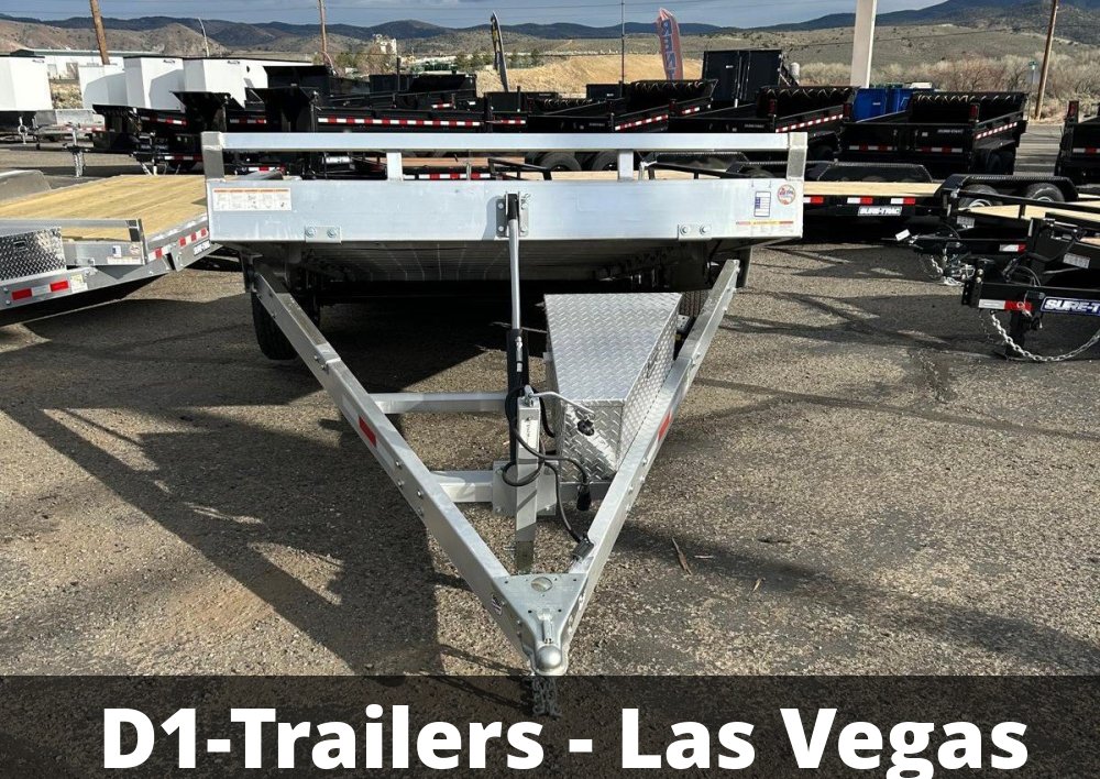 7x20 Sure-Trac Aluminum Power Tilt Trailer - 10K GVWR | Winch-Ready with Heavy-Duty Upgrades