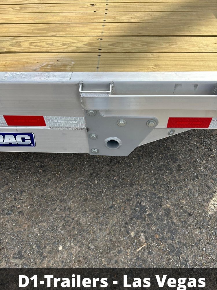 7x20 Sure-Trac Aluminum Power Tilt Trailer - 10K GVWR | Winch-Ready with Heavy-Duty Upgrades
