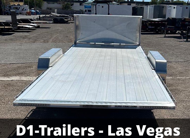 7x20 Sure-Trac Aluminum Power Tilt Trailer - 10K GVWR | Winch-Ready with Heavy-Duty Upgrades