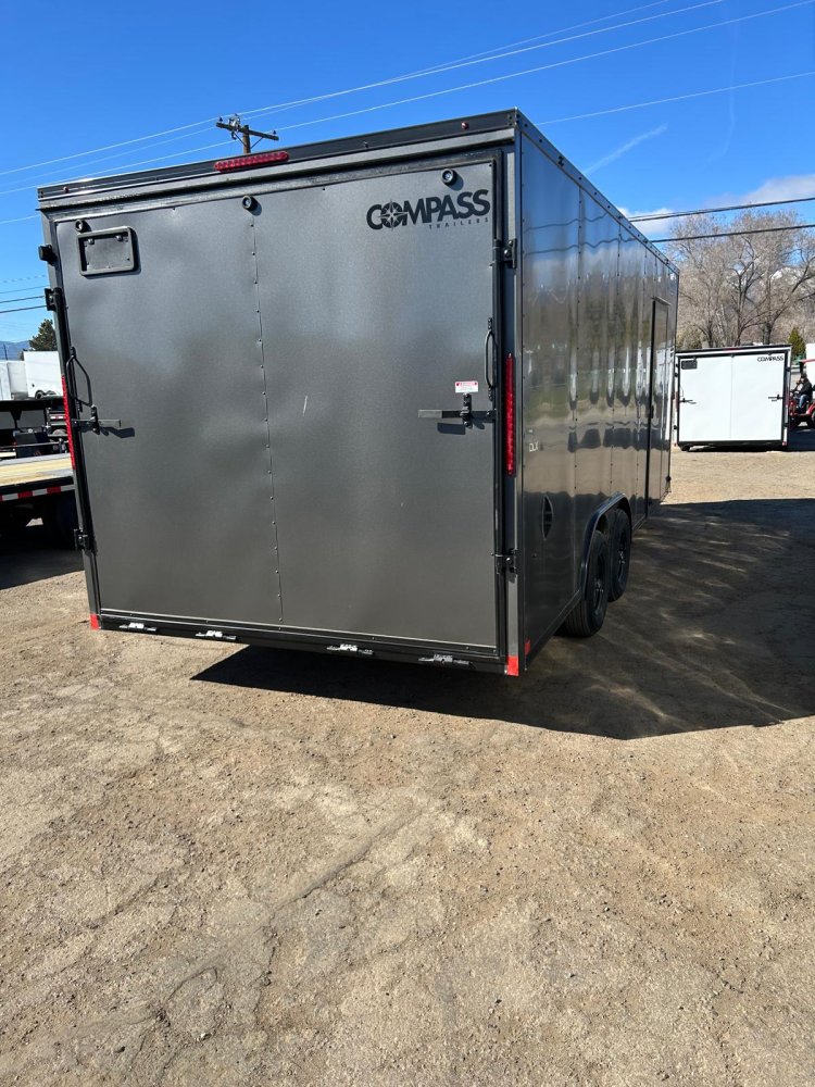 8.5x20 Indigo DLX Flat Top V-Nose Enclosed Car Hauler | Carson City, NV