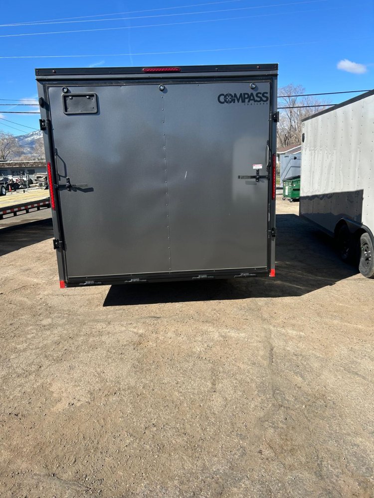 8.5x20 Indigo DLX Flat Top V-Nose Enclosed Car Hauler | Carson City, NV
