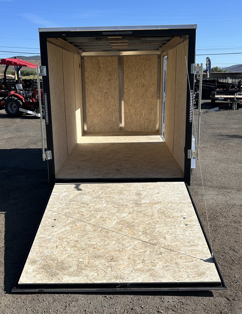 6x12 Mirage Enclosed Cargo - Flat Top V-Nose Cargo Trailer (XE)