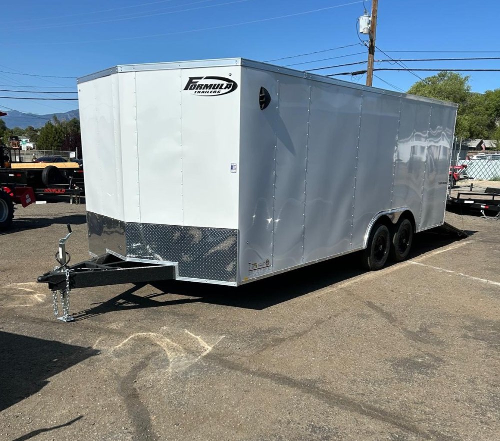 8.5x20 Formula Traverse Flat Top V-Nose Car Hauler - 10K GVWR | D1 Trailers Carson City, NV