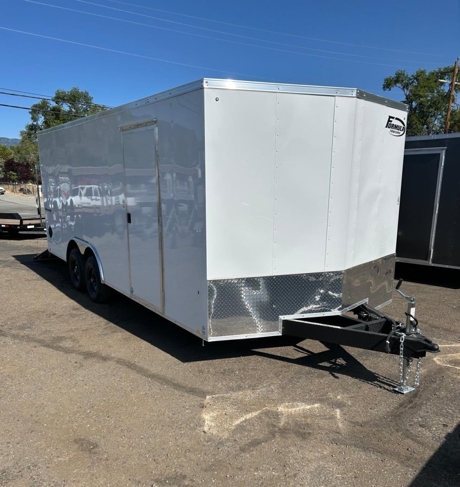 8.5x20 Formula Traverse Flat Top V-Nose Car Hauler - 10K GVWR | D1 Trailers Carson City, NV