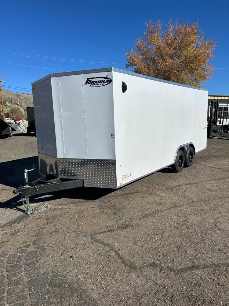8.5x20 Formula Traverse Flat Top V-Nose Car Hauler - 10K GVWR | D1 Trailers Carson City, NV