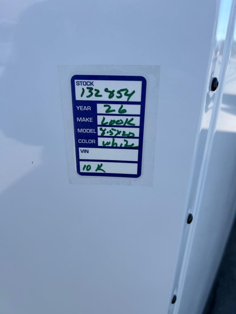 8.5x20 Jasper SE Flat Top V-Nose Enclosed Trailer (Upgraded) | Carson City, NV