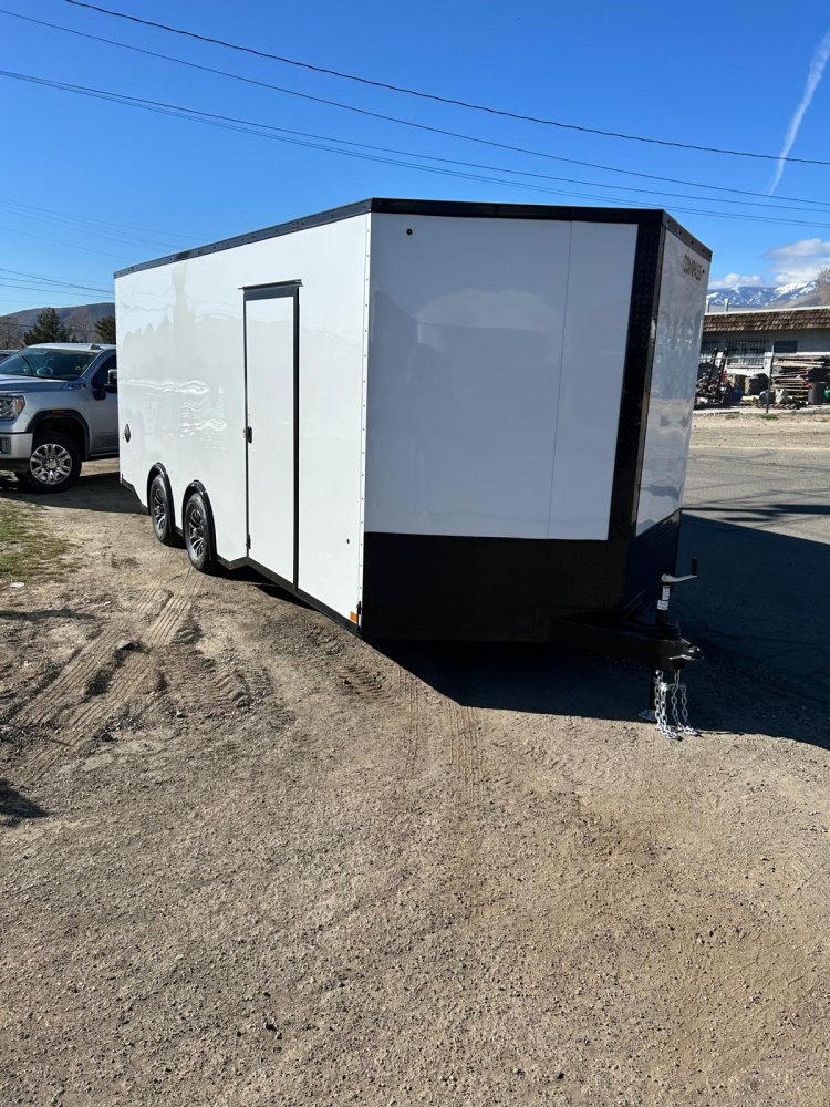 8.5x20 Jasper SE Flat Top V-Nose Enclosed Trailer (Upgraded) | Carson City, NV
