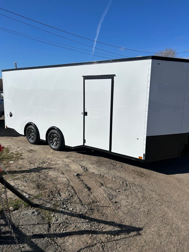 8.5x20 Jasper SE Flat Top V-Nose Enclosed Trailer (Upgraded) | Carson City, NV
