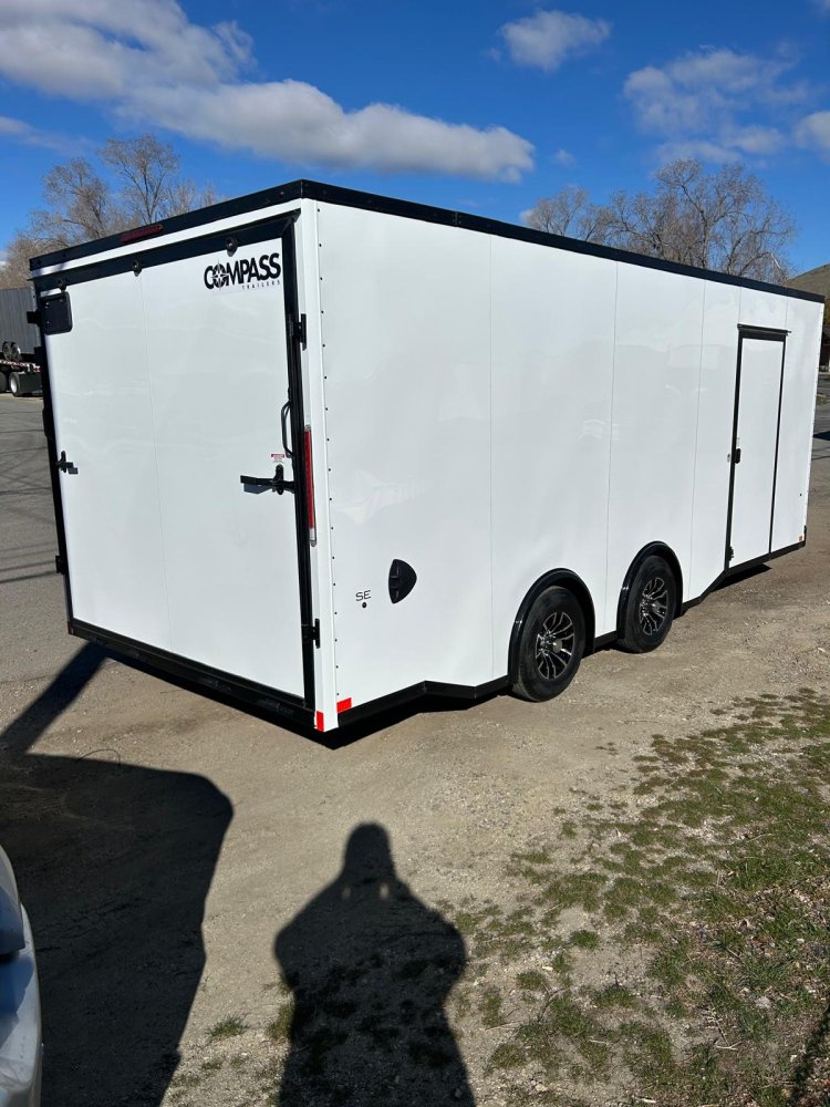 8.5x20 Jasper SE Flat Top V-Nose Enclosed Trailer (Upgraded) | Carson City, NV