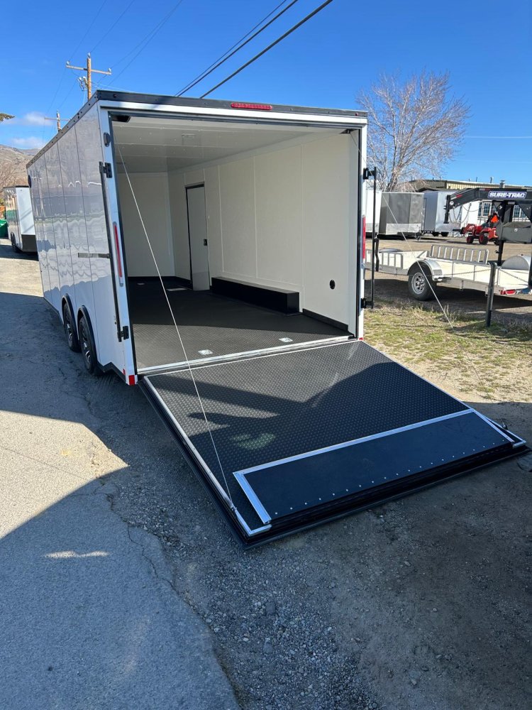 8.5x20 Jasper SE Flat Top V-Nose Enclosed Trailer (Upgraded) | Carson City, NV