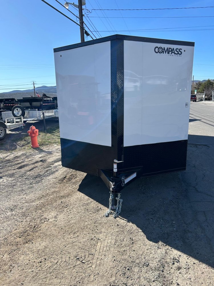8.5x20 Jasper SE Flat Top V-Nose Enclosed Trailer (Upgraded) | Carson City, NV
