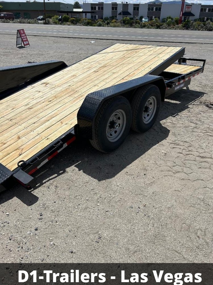 7 x 16 14k Sure-Trac - Tilt Bed Equipment Trailer