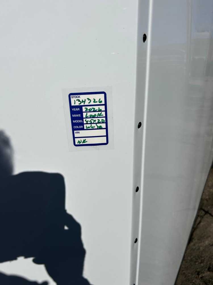 8.5x20 Jasper SE Flat Top Sloped V-Nose Enclosed Trailer Upgraded | Carson City, NV