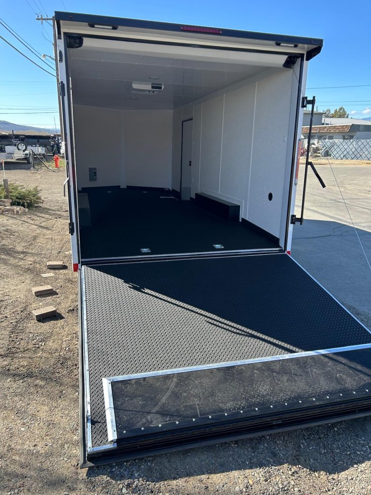 8.5x20 Jasper SE Flat Top Sloped V-Nose Enclosed Trailer Upgraded | Carson City, NV