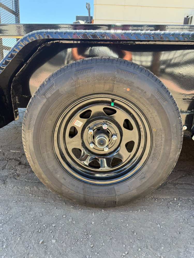 7x14 Sure-Trac Tube Top Utility Trailer - 7K GVWR - Black | Carson City, NV