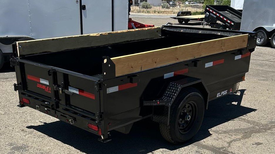 5x8 Excel Series Low Profile Dump Trailer - 5K GVWR