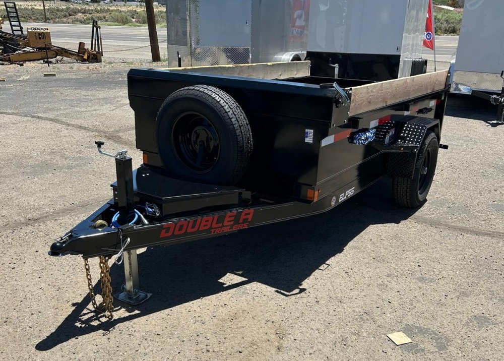 5x8 Excel Series Low Profile Dump Trailer - 5K GVWR