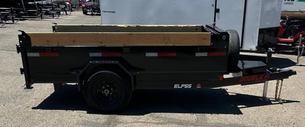 5x8 Excel Series Low Profile Dump Trailer - 5K GVWR