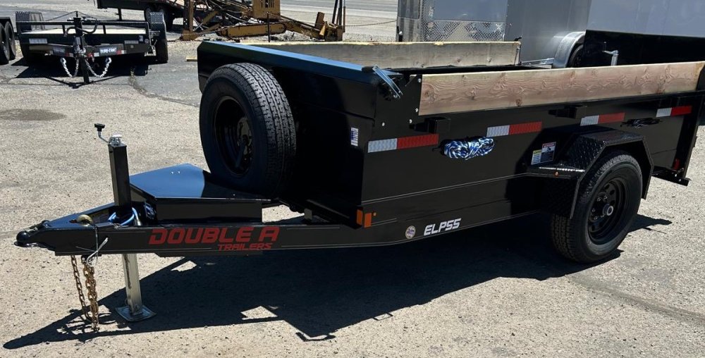 5x8 Excel Series Low Profile Dump Trailer - 5K GVWR