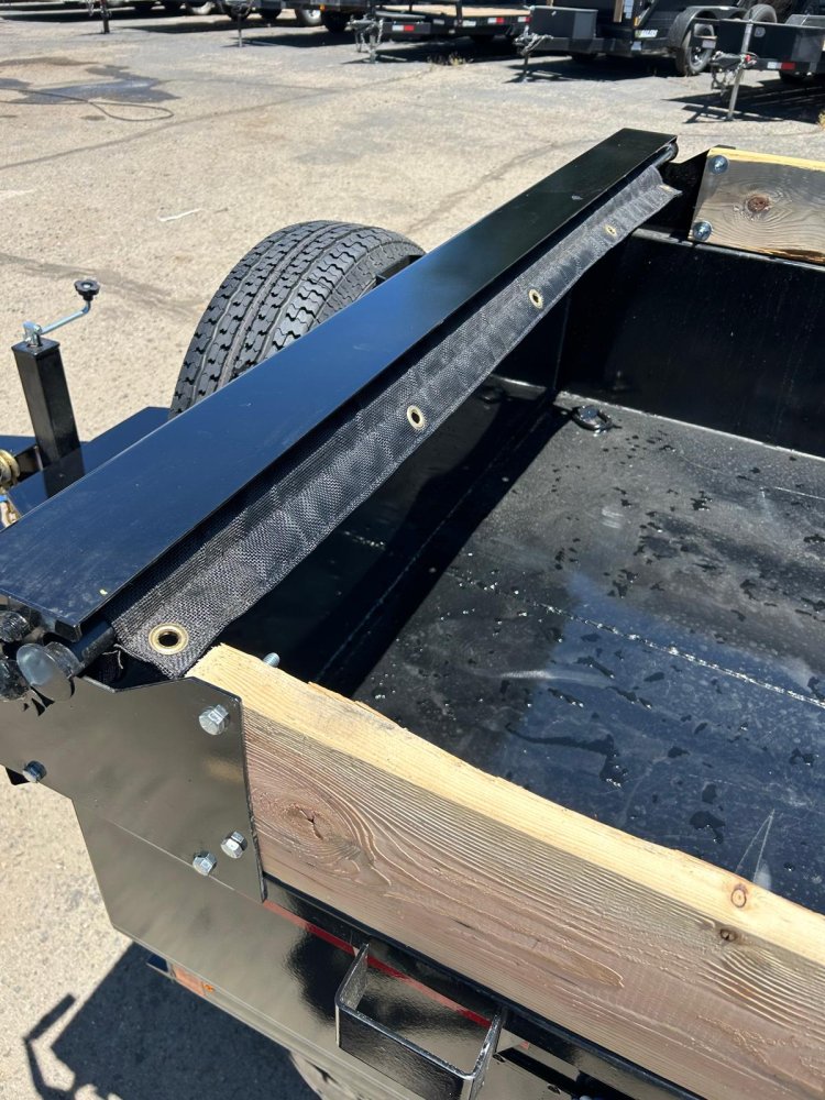 5x8 Excel Series Low Profile Dump Trailer - 5K GVWR