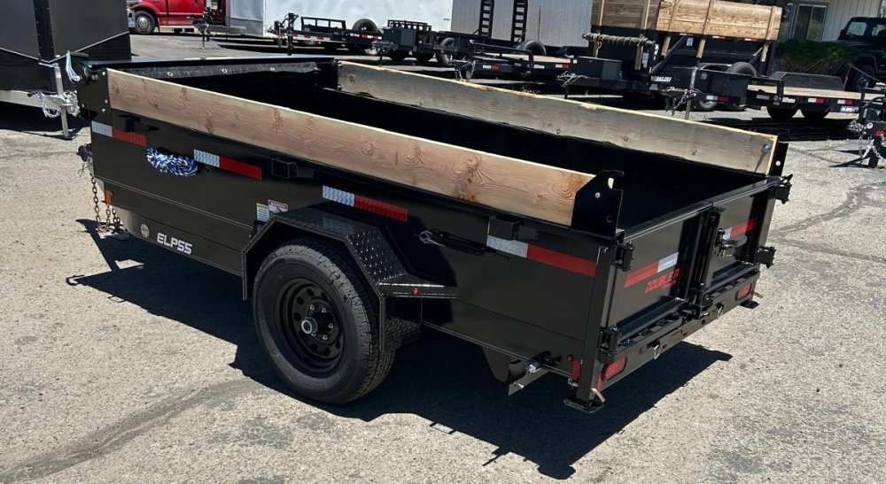 5x8 Excel Series Low Profile Dump Trailer - 5K GVWR