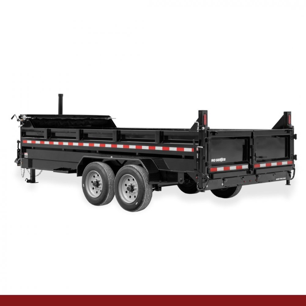 7x14 Sure-Trac Pro Series Telescopic Dump Trailer 17.6K