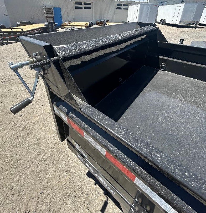 6x10 - SD Low Profile Dump Trailer, 10K Single Ram