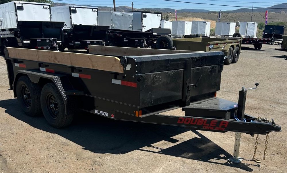 6x12 Excel Series Low Profile Dump Trailer - 10K GVWR