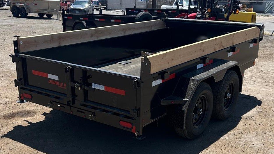 6x12 Excel Series Low Profile Dump Trailer - 10K GVWR