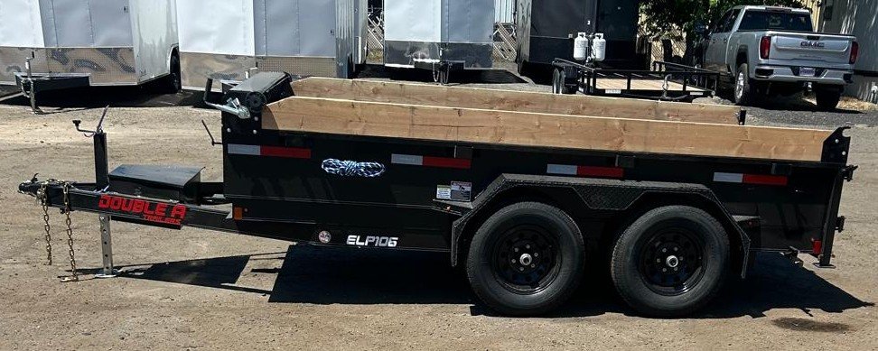 6x12 Excel Series Low Profile Dump Trailer - 10K GVWR