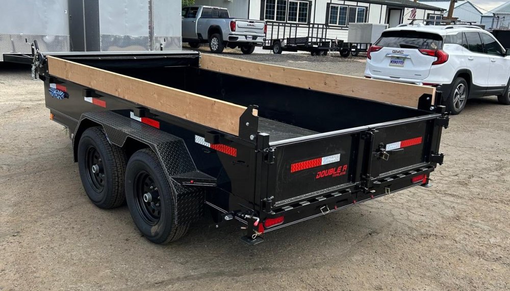 6x12 Excel Series Low Profile Dump Trailer - 10K GVWR