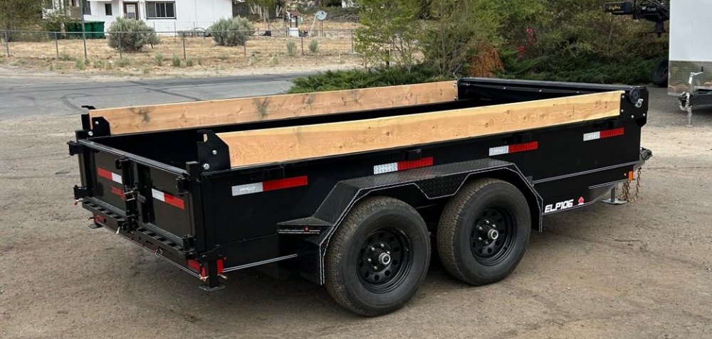 6x12 Excel Series Low Profile Dump Trailer - 10K GVWR