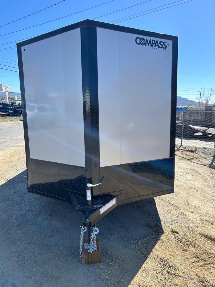 8.5x20 Jasper SE Flat Top Sloped V-Nose Enclosed Trailer | Carson City, NV