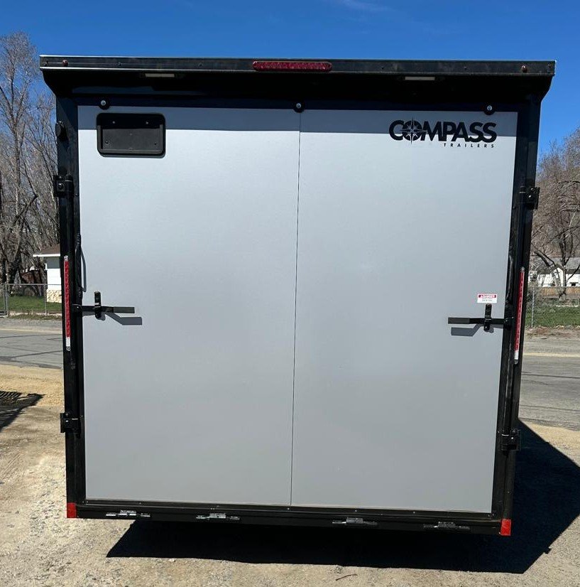 8.5x20 Jasper SE Flat Top Sloped V-Nose Enclosed Trailer | Carson City, NV