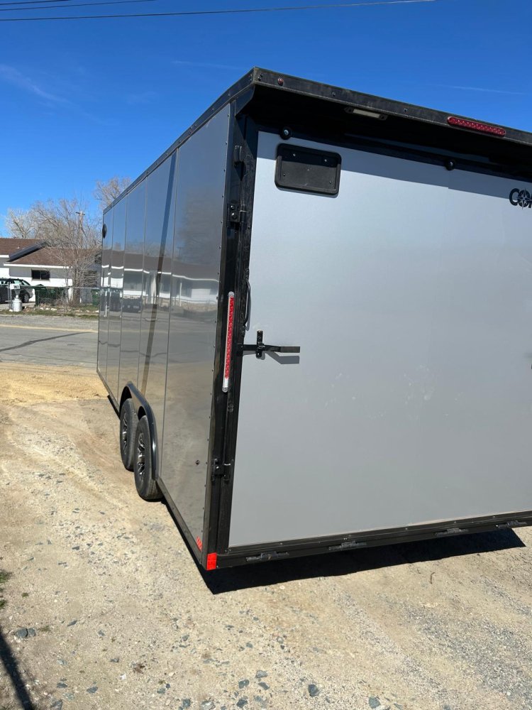 8.5x20 Jasper SE Flat Top Sloped V-Nose Enclosed Trailer | Carson City, NV