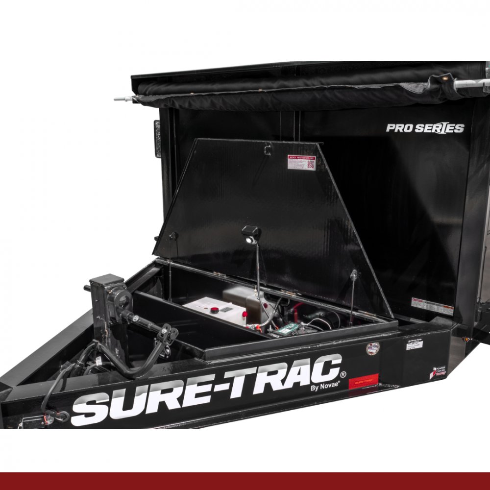 82" x 16', 22.5K Sure-Trac Dump - PRO SERIES SUPER DUTY Hydraulic Dump Trailer