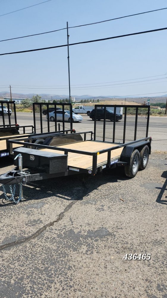 6x12 Sure-Trac Tube Top Utility Trailer, 7k