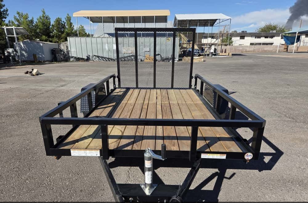 6x12 Sure-Trac Tube Top Utility Trailer, 2990 GVWR