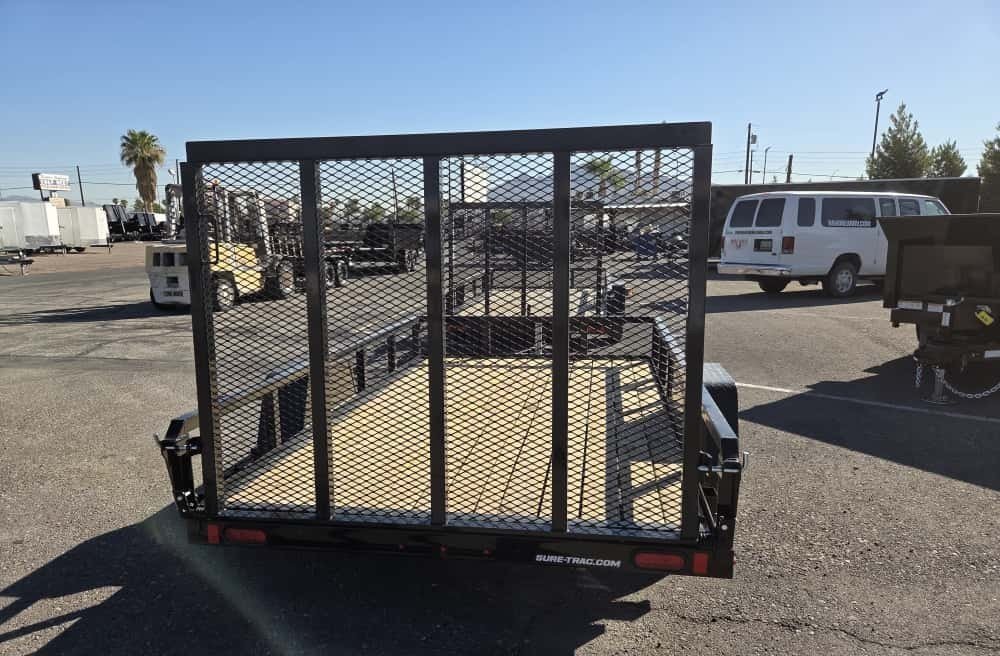 6x12 Sure-Trac Tube Top Utility Trailer, 2990 GVWR