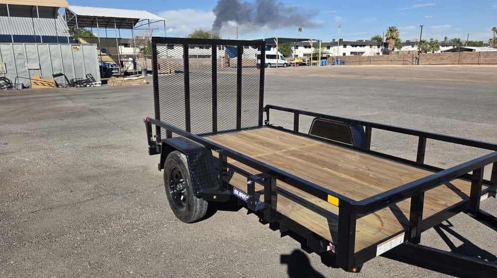 6x12 Sure-Trac Tube Top Utility Trailer, 2990 GVWR