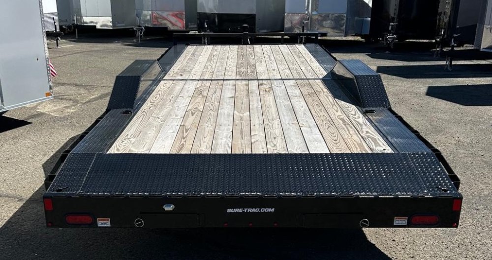 8.5x22 (20+2) Sure-Trac Full Width Car Hauler - 10K GVWR - Black | Carson City, NV
