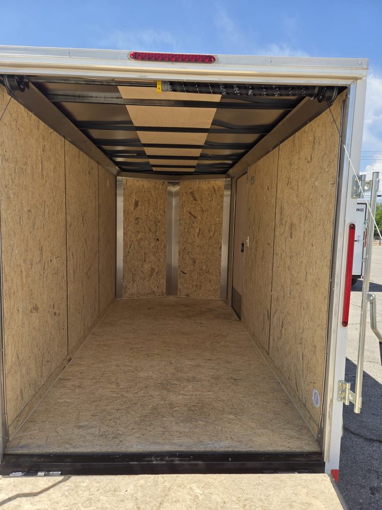 6x12 Indigo DLX Flat Top V-Nose Enclosed Cargo Trailer (7K GVWR) - For Sale in Nevada