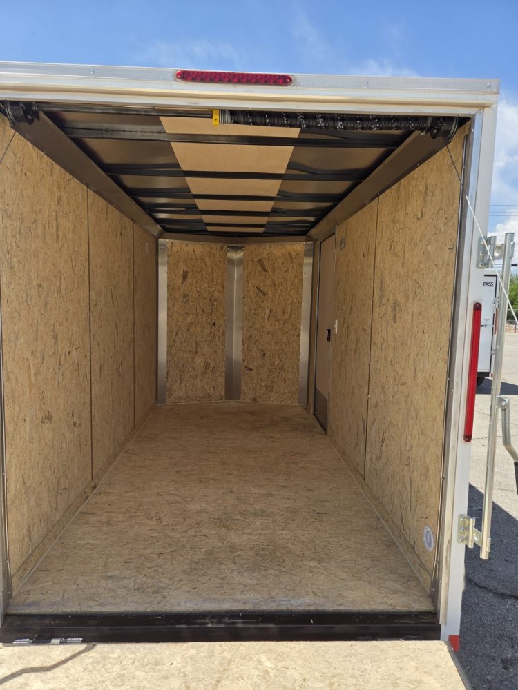 6x12 Indigo DLX Flat Top V-Nose Enclosed Cargo Trailer (7K GVWR) - For Sale in Nevada